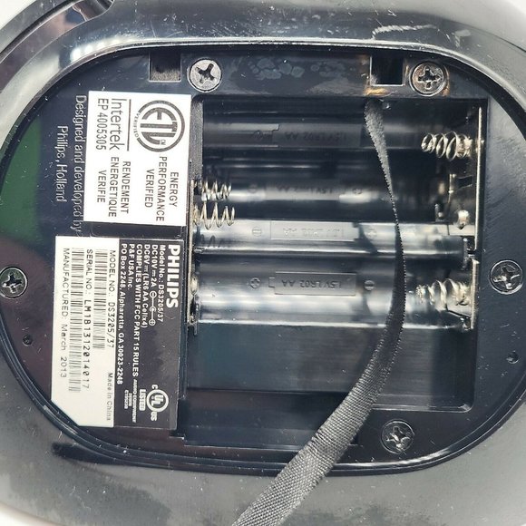 Philips DS3205/37 Portable Docking Speaker Black W/ Power supply for iPod/iPhone - Picture 2 of 5